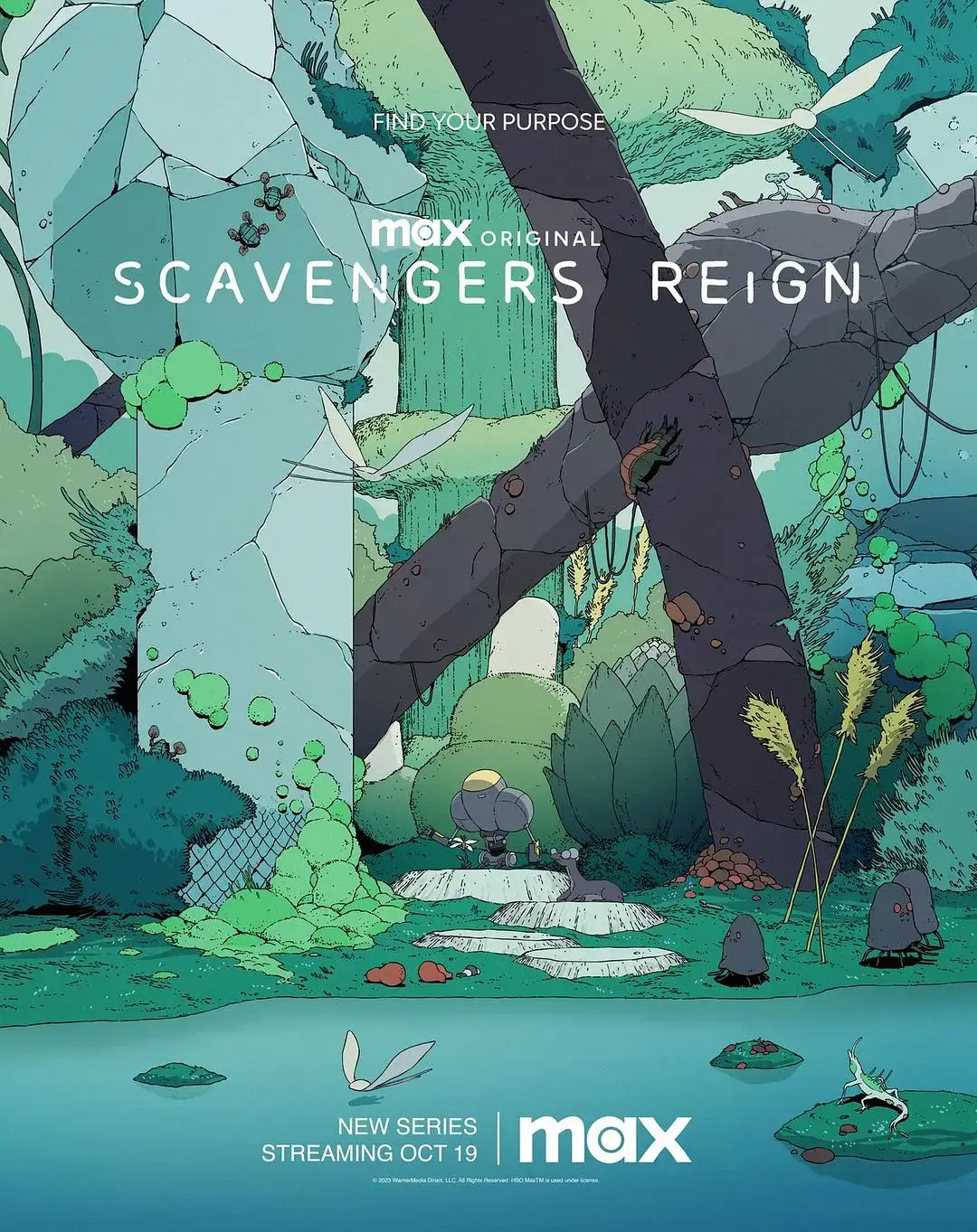 动画/动漫《拾荒者统治/Scavengers Reign》全集1080P超高清电影视频合集英语中字[MP4/6.92GB]百度云网盘下载，英语发音中文字幕，已做压缩处理，百度网盘下载后解压使用，文件大小6.92GB。