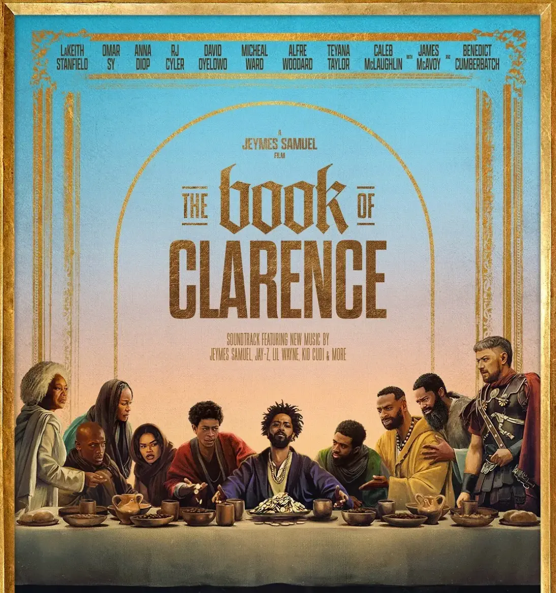 美剧《克拉伦斯之书/Book of Clarence》高清电影视频[MP4/4.98GB]百度云网盘下载，英语发音中文字幕，已做压缩处理，百度网盘下载后解压使用，文件大小4.98GB。