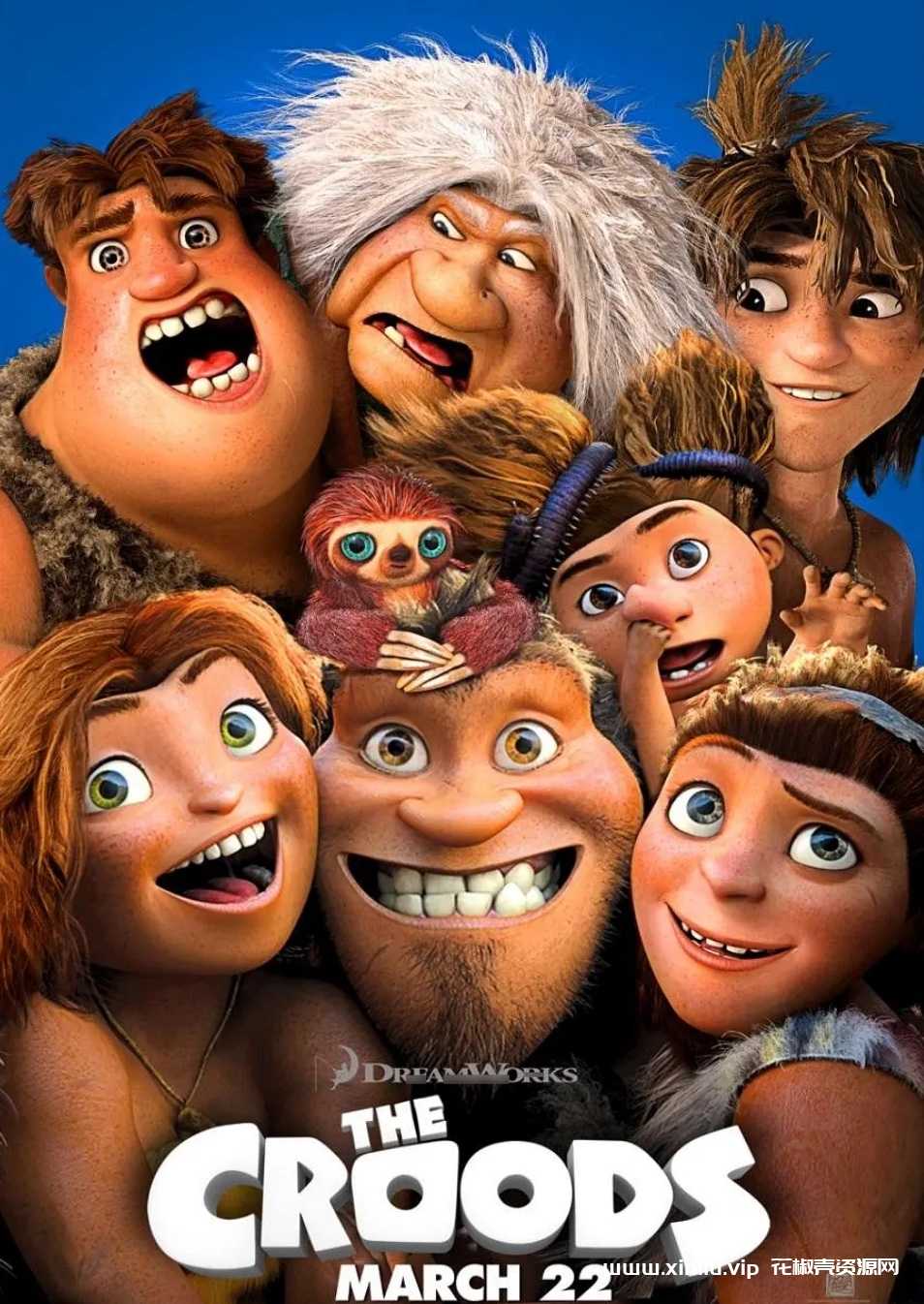 动画《疯狂原始人/The Croods(2013)》1080P[MP4/5.71GB]云网盘下载，已做压缩处理，云网盘下载后解压使用，文件大小5.71GB。